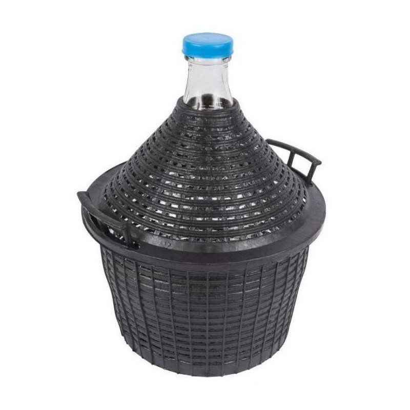 Balon 20L kosz plastikowy z korkiem winiarski VET20